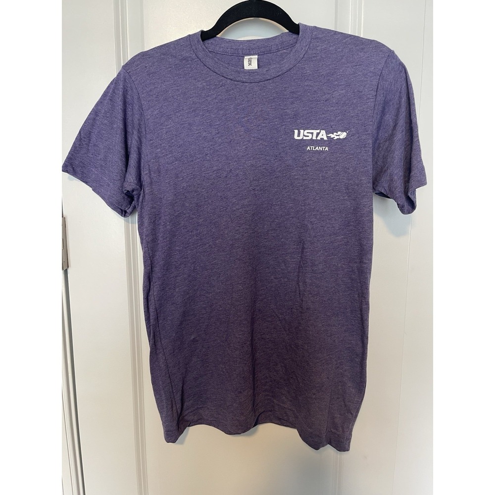 USTA Atlanta Still Fire Brewing T‎ Shirt Purple Size Small Tennis
